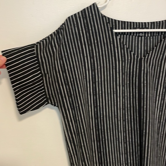 Madewell Size XS Striped Black and White Novel Dress - Picture 3 of 7